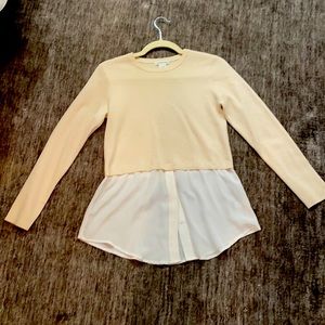 Club Monaco wool and silk top.